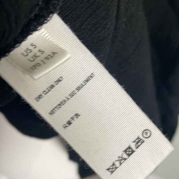 Free People Black Check On It Wrap Top size small - Picture 9 of 11